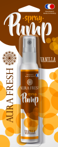 Освежитель спрей Aura Fresh PUMP SPRAY Vanilla/кор.20шт/