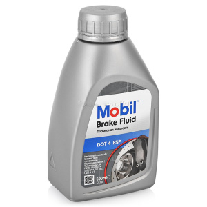 Т/ж Mobil Brake Fluid DOT 4  ESP 500мл. /кор.12шт/