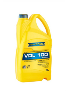 Масло компрессорное Kompressorenoel VDL 100 RAVENOL , мин. 5л /кор.4шт/