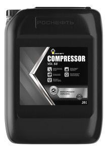 Масло компрессорное Роснефть Compressor VDL 68  18кг/20л