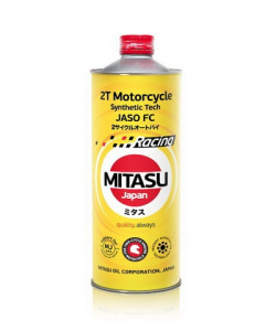 Масло 2х-тактное для мототехники  син. MITASU RACING 2T MOTORCYCLE JASO FC 1л /кор.20шт/