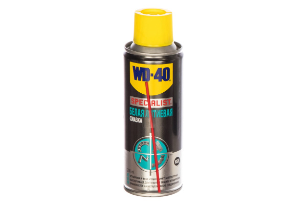 Смазка белая литиевая WD-40 SPECIALIST 200мл + WD-40 50мл /кор.12шт/
