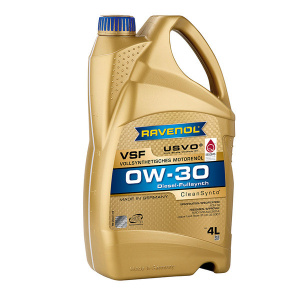 Масло моторное 0W-30 син. VSF RAVENOL 4л /кор.4шт/