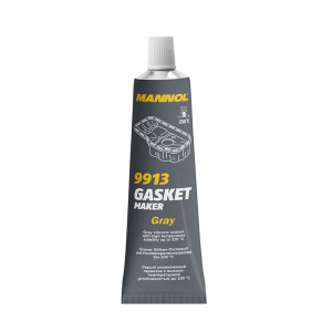 Герметик-прокладка серый силиконовый (от -40С до +230С) Gasket Maker Gray 9913 85гр /кор.12шт/