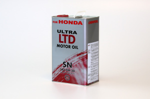 Масло моторное HONDA 5w30 син. Chempioil Motor Oil ULTRA LTD 4л (SN) /кор.4шт/ снято с пр-ва