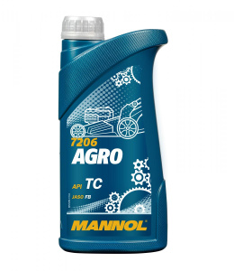 Масло моторное 2Т Mannol AGRO 1л (TC; JASO FB) для с/х техники /кор.20шт/