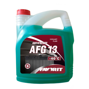 Антифриз Favorit Antifreeze AFG13 (-40)   5л (5,41кг) / зеленый /кор.4шт/