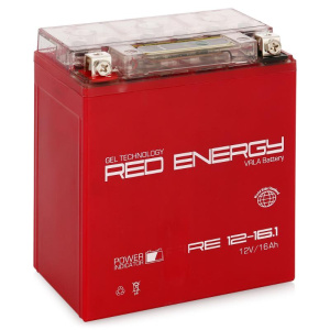 Аккумулятор 6СТ 16 Red Energy мото AGM (тип YTX16-BS)