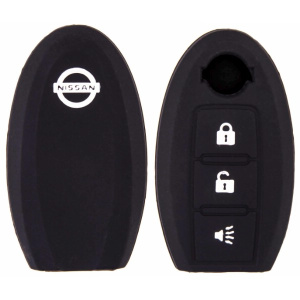 Чехол на ключ автомобильный SW силиконовый NISSAN(3 кнопки)