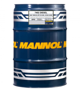 Масло моторное 15w40 мин. Mannol Diesel  60л (CG-4/CF-4/CF/SL; B3/E2/A2)