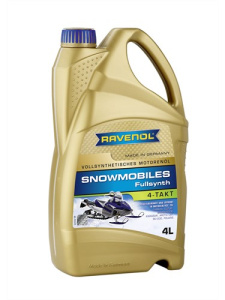 Масло моторное SNOWMOBILES Fullsynth. 4-Takt RAVENOL, 4л /кор.4шт/