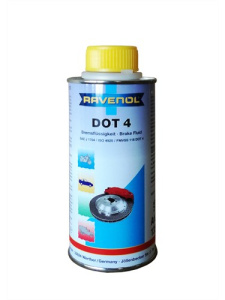 Жидкость тормозная DOT 4 RAVENOL 0,25л /кор.20шт/