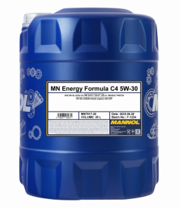 Масло моторное 5w30 син. Mannol Energy Formula C4 7917 20л (C4)