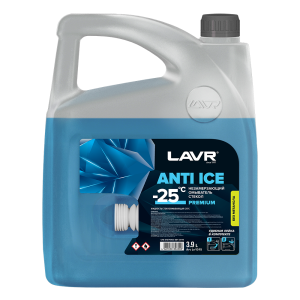 Стеклоомыватель - зимний LAVR (-25) "ANTIICE premium"  3,9л /кор.4шт/ снято с производства