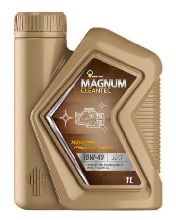 Масло моторное 10w40 син. Роснефть Magnum Cleantec  1л (SJ/CF) /кор.12шт/вывод
