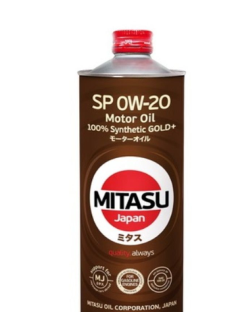 Масло моторное 5w30 син. MITASU GOLD PLUS 1л (API SP/GF-6A) /кор.20шт/