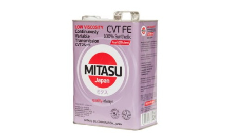 Жидкость для АКПП син. MITASU CVT FLUID FE 4л                                                       