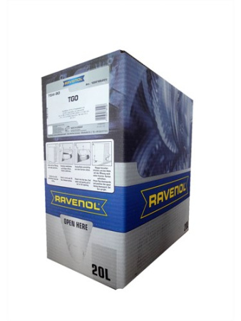 Масло трансмиссионное 75W-90  TGO RAVENOL, 20 л (экобокс)