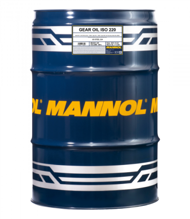 Масло редукторное Mannol Gear Oil ISO 220 мин. 208л (ISO-L DAA,DAB,DAG&DAH)/под заказ