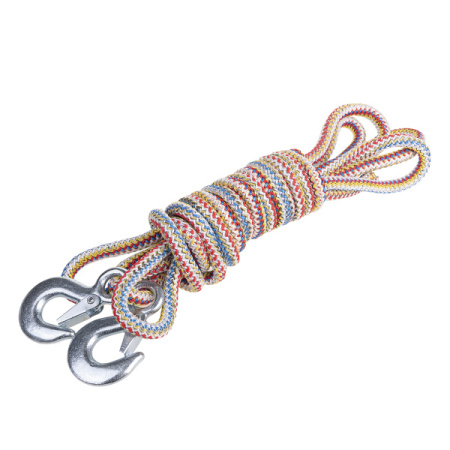 Трос веревочный  3т 5м 2 крюка  SKYWAY в пакете