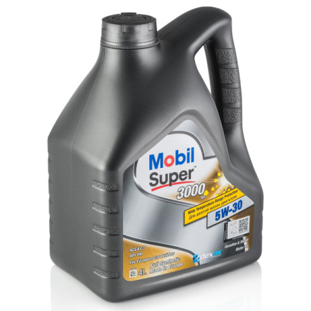 Масло моторное 5w30 син. Mobil SUPER 3000  XE   4л 