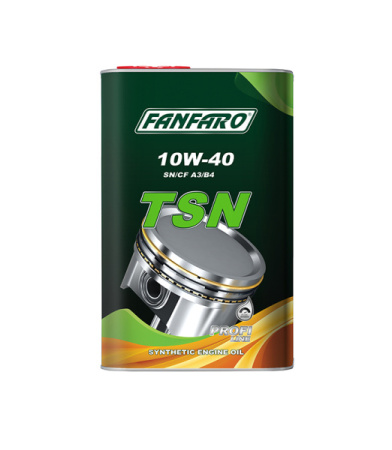 Масло моторное 10w40 п/с Fanfaro TSN 4л (SN/CH-4/A3/B4) /кор.4шт/ металл/FF6704-4ME/не поставляется/