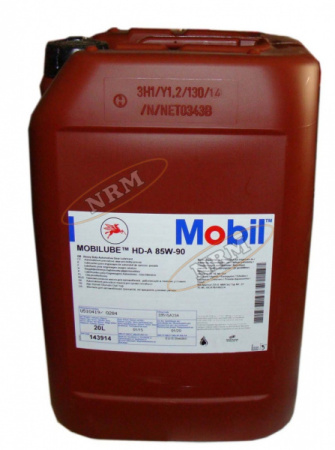 Масло трансм.85w90 Mobilube HD-А (минер.)  20л