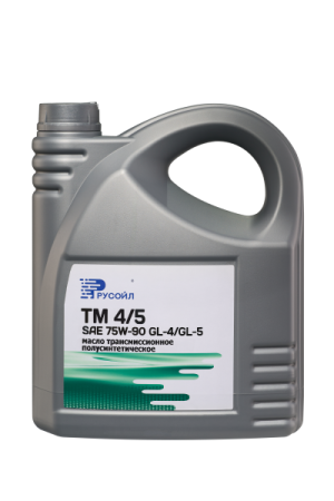 Масло трансмиссионное пс ТМ 45 SAE 75W-90 GL-4GL-5     4л кор4  РУСОЙЛ