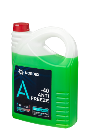 Охлаждающая жидкость Антифриз NORDEX -40 зеленый 5 кг (2)
