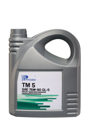 Масло трансмиссионное пс ТМ 5 SAE 75W-90 GL-5     4л кор4  РУСОЙЛ