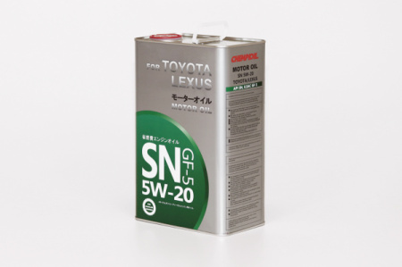 Масло моторное TOYOTA 5w20 син. Motor Oil 1л (SN) /кор.12шт/ снято с пр-ва