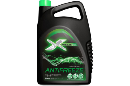Антифриз X-freeze Green (зеленый) 10кг АКЦИЯ!!!