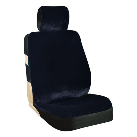 Чехлы сиденье SKYWAY Arctic иск.мех мутон черный 1079 5 шт/ПОД ЗАКАЗ