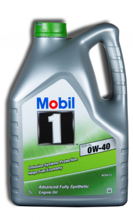 Масло моторное 0w40 син. MOBIL 1 ESP X3  5л 