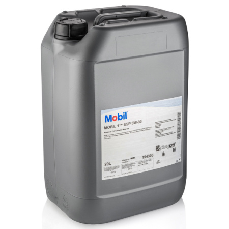 Масло моторное 5w30 син. MOBIL 1 ESP   20л (SN/SM/CF)  (вместо ESP Formula)