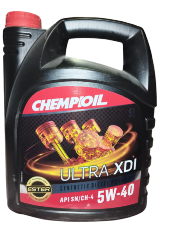 Масло моторное 5w40 син. Chempioil Ultra XDI   5л (SN/CH-4; A3/B4) /кор.4шт/под заказ