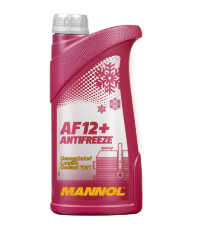 Антифриз концентрат   1л (1,12кг) / Antifreeze AF12+ Longlife / красный /кор.20шт/