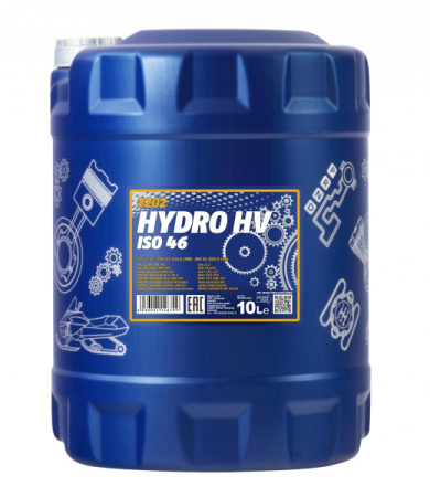 Масло гидравлическое Mannol Hydro HV ISO 46 мин.  10л (DIN 51524 Part 3 HV; ISO VG 46)/под заказ