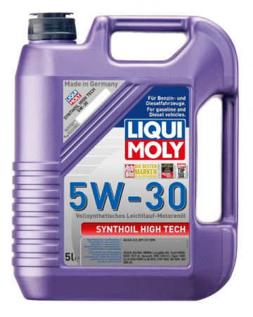 Моторное масло 5w30 син LIQUI MOLY Synthoil High Tech  5л под заказ