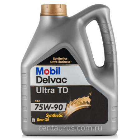 Масло трансмиссионное 75w90 Mobil DELVAC ULTRA TD   4л (GL-5/GL-4)