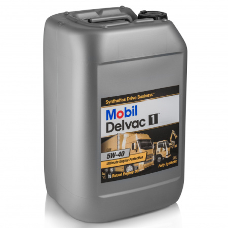 Масло моторное 5w40 син. Mobil Delvac-1  20л. (CI-4/CH-4/CG-4/CF-4/CF/SL)