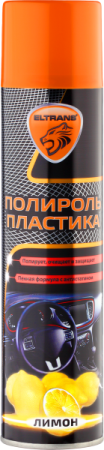 EL-0802.18 Полироль пластика Лимон 400 мл