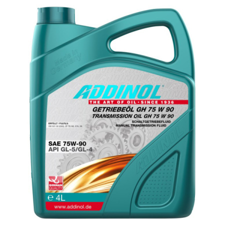 Масло трансмиссионное 75W-90 GH Getriebeöl ADDINOL, 4л 