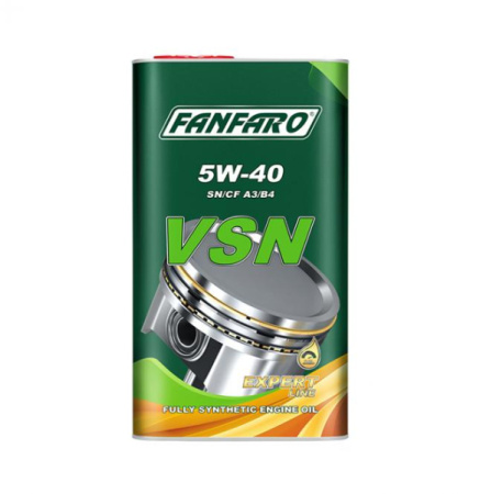 Масло моторное 5w40 син. Fanfaro VSN  4л металл
