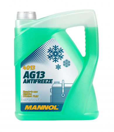Антифриз   5л  (5,45кг) /-40С/ Antifreeze AG13 Hightec / зеленый /кор.4шт/