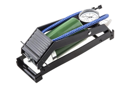 Насос ножной с манометром одинарный с мет. наконечником/временно не поставляется