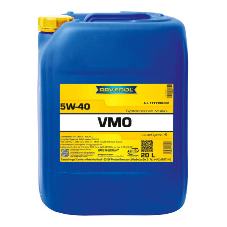 Масло моторное 5W-40  VMO RAVENOL  20 л