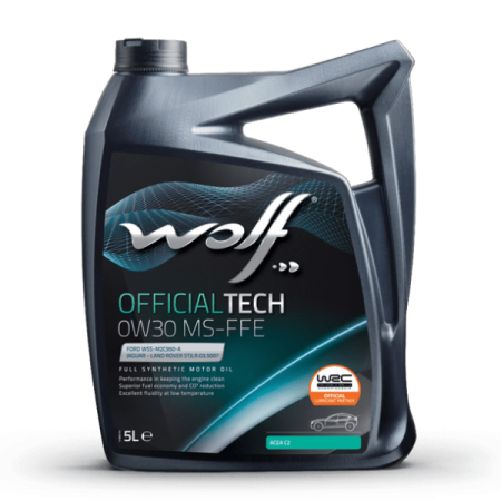 Масло моторное 0w30 син. WOLF OFFICIALTECH MS-FFE 5л (C2) /кор.4шт/