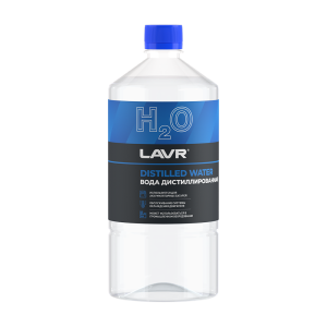 Вода дистиллированная LAVR 1л /кор.9шт/ замена упаковки