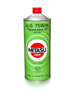 Масло трансмиссионное 75w90 син. MITASU GEAR OIL 1л  (API GL-5) /кор.20шт/вывод